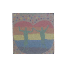 Dank Yeshaya hatten sie die Regenbogenhochzeit