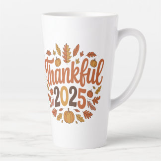 Dankbar Autumn Pumpkin Erntedank Tasse 2025