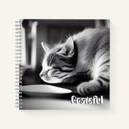 Dankbar - Calm Cat Dankbarkeit Journal Notizbuch