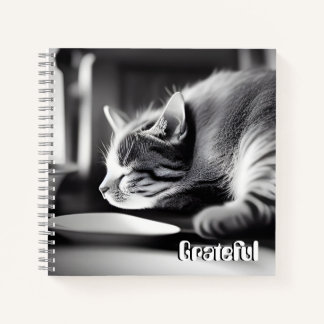 Dankbar - Calm Cat Dankbarkeit Journal Notizbuch