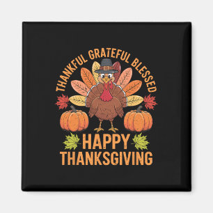 Dankbar Dankbar gesegnete Türkei Frauen glücklich  Magnet