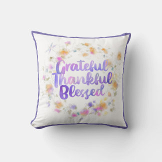 Dankbar dankbar gesegnetes Kissen