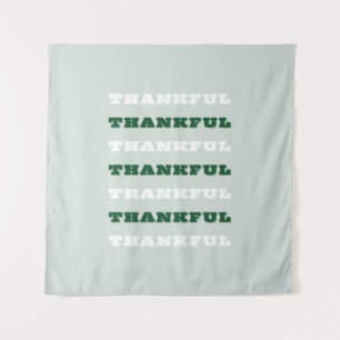 Dankbar, Dankbarkeit, Grün Wandteppich