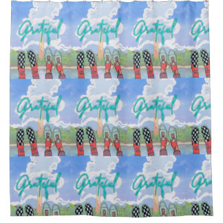 dankbar duschvorhang