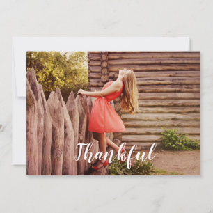 dankbar feiertagskarte