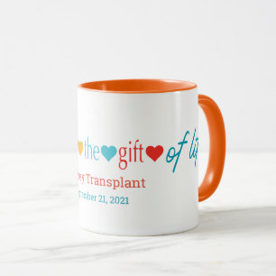 Dankbar für das Geschenk individuell anpassbare Tr Tasse
