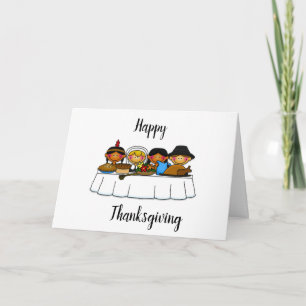 DANKBAR FÜR *DICH* AN THANKSGIVING-KARTE KARTE