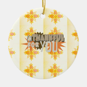"Dankbar für Dich"-Ornament: Ein Symbol der Liebe Keramikornament