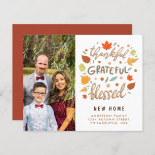 Dankbar für die gesegnete neue Zuhause-Ankündigung