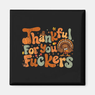 Dankbar für euch Forers, Lustiger Erntedankfest  Magnet