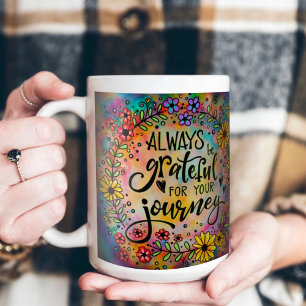 Dankbar für Ihre Reise Kaffeetasse