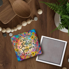 Dankbar für Ihre Reise Magnet