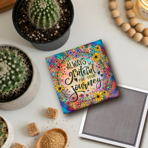 Dankbar für Ihre Reise Magnet