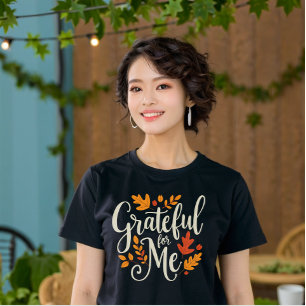 Dankbar für meine Herbstlaube Graphic T-Shirt