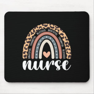 Dankbar, gesegnet, Erntedank der Krankenschwester Mousepad