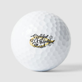 Dankbar, gesegnet Erntedank Geschenke Golfball