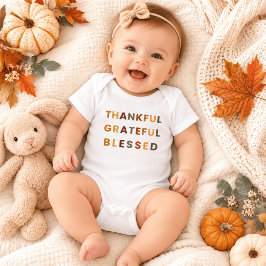 Dankbar gesegnet - Fall Baby Bodysuit Strampler