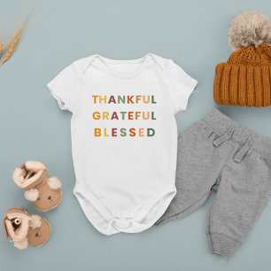 Dankbar gesegnet - Fall Baby Bodysuit Strampler
