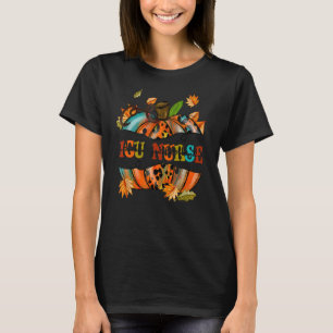 Dankbar, gesegnet ICU Nurse Pumpkin Herbst T-Shirt