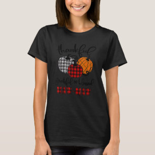 Dankbar gesegnet Maw Autumn Fall Pump T-Shirt