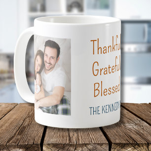 Dankbar gesegnete Erntedank 2 Foto Kaffeetasse