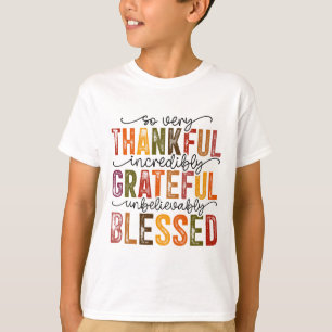 Dankbar gesegnete türkische Familie glücklich als T-Shirt