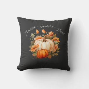 Dankbar Gesegneter Kürbis Thanksgiving Kissen