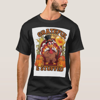 Dankbar & gestopft: Das perfekte Rezept für Dankes T-Shirt