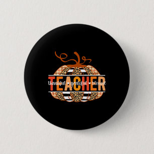Dankbar Grateful gesegnet Lehrer Erntedank Tee Button