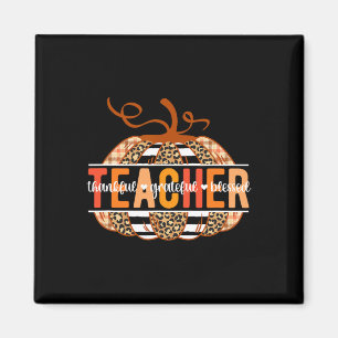 Dankbar Grateful gesegnet Lehrer Erntedank Tee Magnet