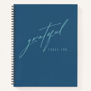 dankbar heute für. Notebooks und Dankesblätter Notizbuch
