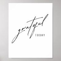 dankbar heute. Poster & Prints