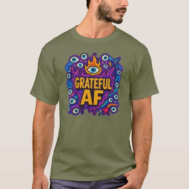 Dankbar ohne Ende - T-Shirt (Vorderseite)