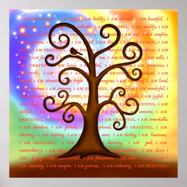 "Dankbar" Poster (Vorne)