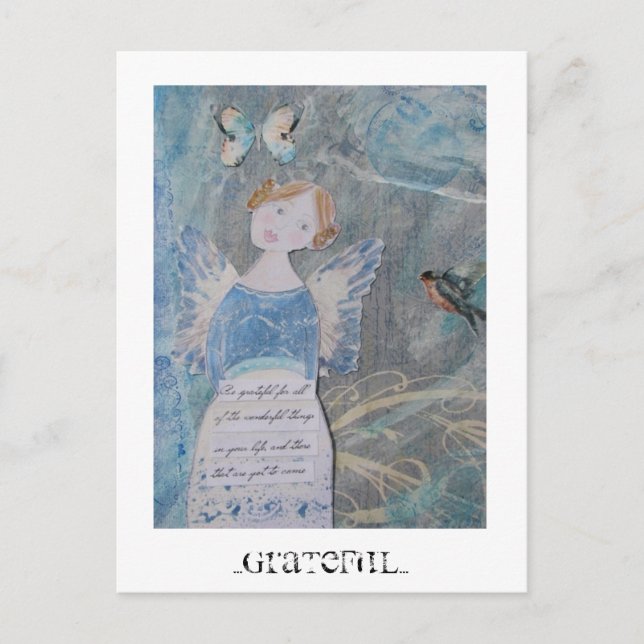 dankbar postkarte (Vorderseite)