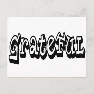 dankbar postkarte
