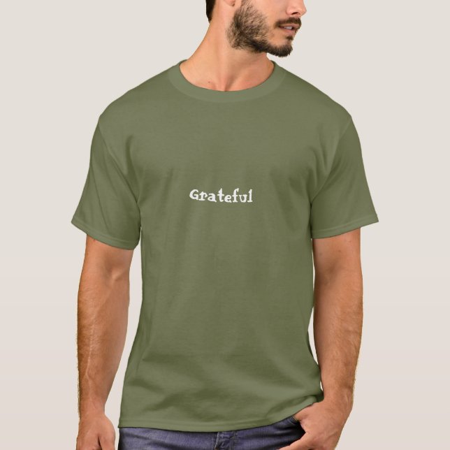 Dankbar / T - Shirt (Vorderseite)