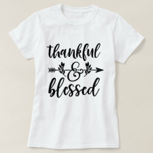 Dankbar und gesegnet T-Shirt