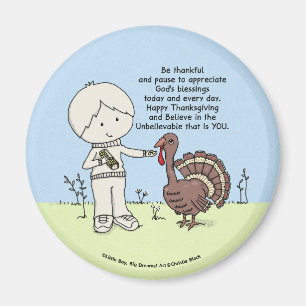 Dankbar und wertvoll magnet