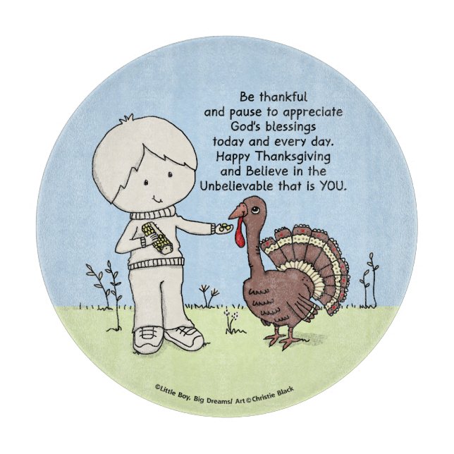 Dankbar und wertvoll schneidebrett (Vorderseite)