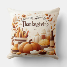 Dankbare Ansammlungen: Festlicher Erntedank Kissen