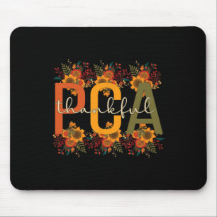 Dankbare Betreuung für den PCA-Erntedank Mousepad