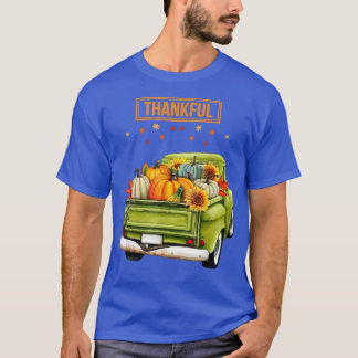 Dankbare Dankbarkeit gesegnete Lkw-Erntedank Männe T-Shirt