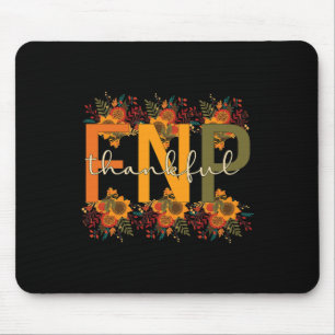 Dankbare FNP Erntedank Family Nurse Practitiontion Mousepad