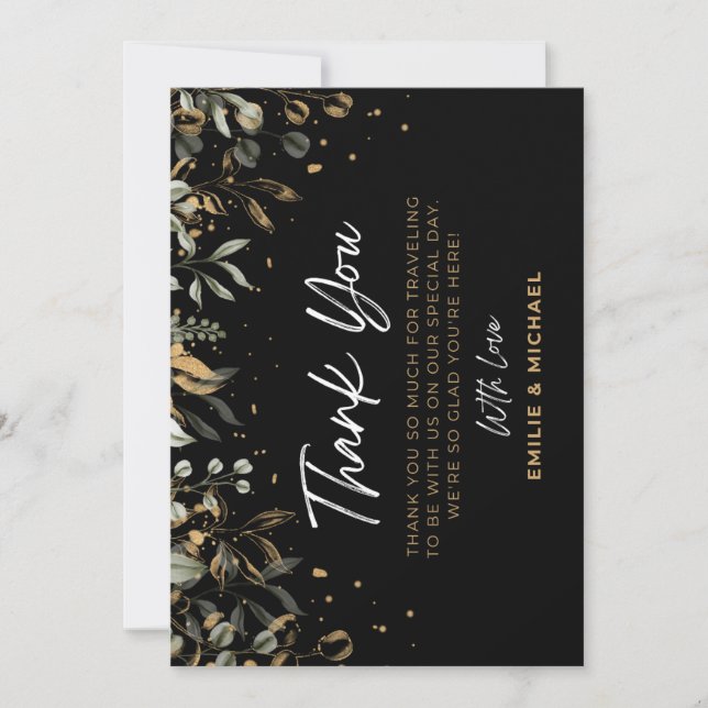 Dankbare Herzen, Forever Bound Dankeschön Karte (Vorderseite)