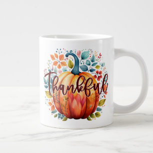 Dankbare Jumbo-Tasse