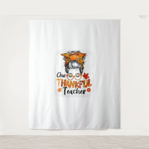dankbare Lehrerin für Frauen fallen Erntedank chao Wandteppich