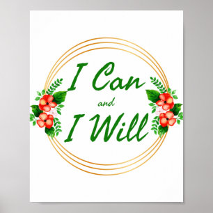 Dankbare Motivationsworte für die Arbeit Poster