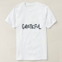 Dankbare positive Affirmation-Typografie-Design