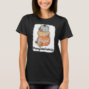 Dankbare Primaryschool-Lehrerin Leben Dankbarkeit T-Shirt